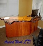 Ancient wood kauri jewelry box