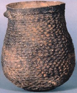 coil pottery ancient pueblo vase