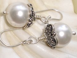 pearl earrings