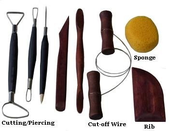 Pottery Tools - Piercing Cutting Tools