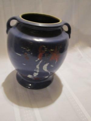 Front of vase