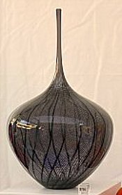 Scott Gamble glass blowing vase