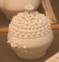 white Lotus ware