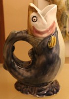 Victorian Majolica fish