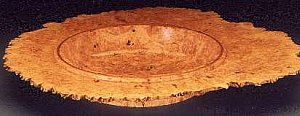 Maple wood burl jewelry box