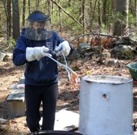 Lindsey Epstein raku pottery kiln