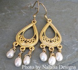 wire jewelry earrings