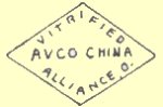 Alliance Vitrious China Co 1910-1930