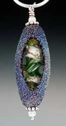 Louise Mehaffey lampwork bead